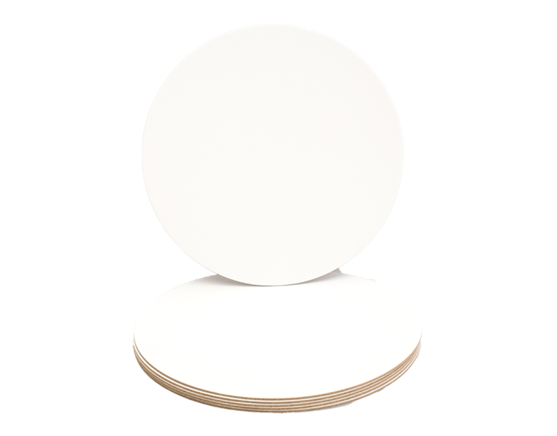White Round